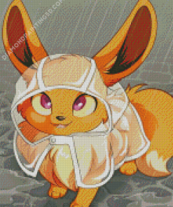 Cute Anime Eevee Pokemon Diamond Paintings