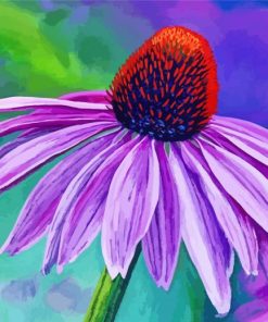 Echinacea Flower Diamond Paintings