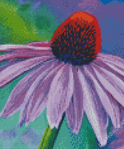 Echinacea Flower Diamond Paintings