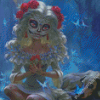 Fantasy Sugar Skull Girl Diamond Paintings