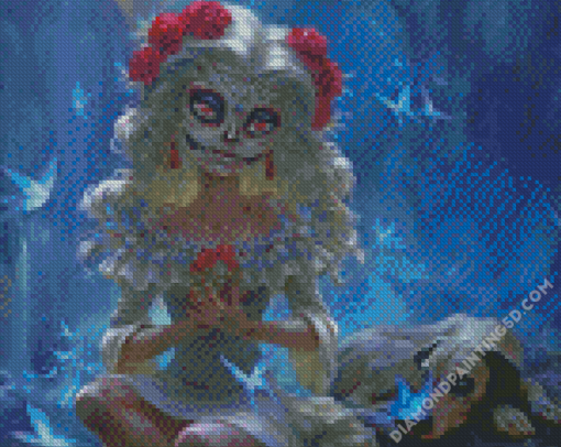 Fantasy Sugar Skull Girl Diamond Paintings