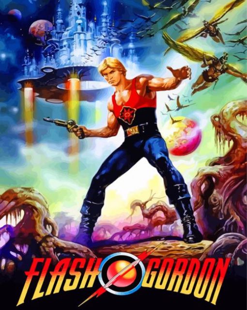 Flash Gordon Diamond Paintings