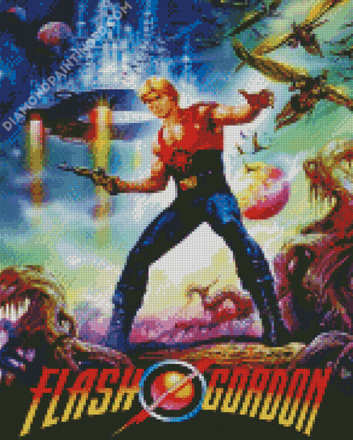 Flash Gordon Diamond Paintings