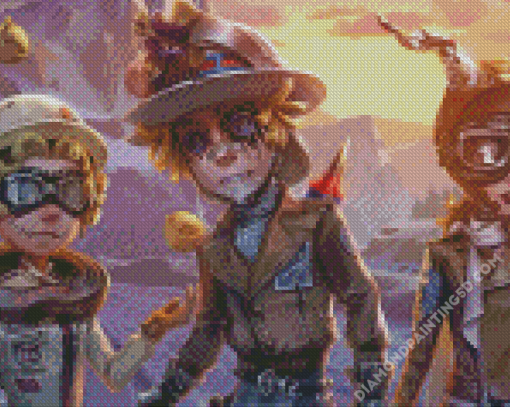 Identity V Promised Neverland Diamond Paintings