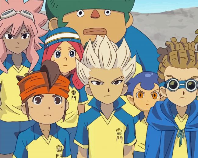 Inazuma Eleven Characters Diamond Paintings