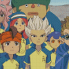 Inazuma Eleven Characters Diamond Paintings