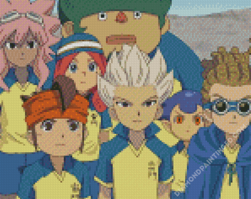 Inazuma Eleven Characters Diamond Paintings