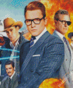 Kingsman Golden Circle Movie Diamond Paintings