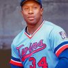 Kirby Puckett Baseballer Diamond Paintings