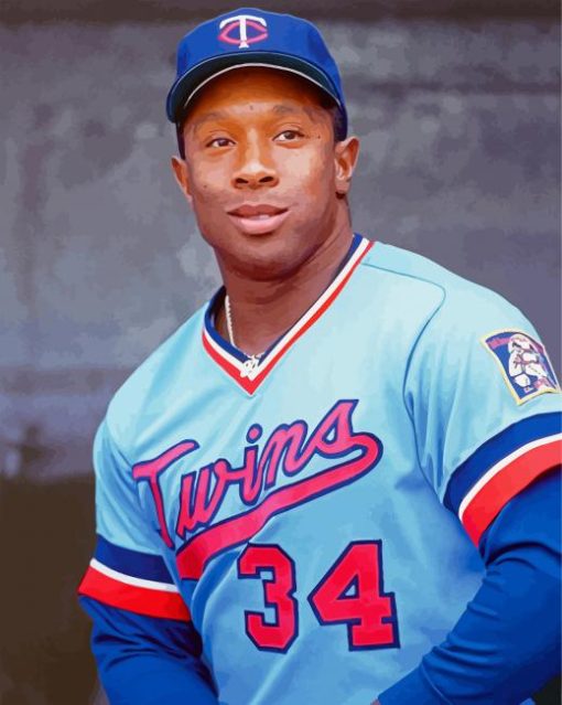 Kirby Puckett Baseballer Diamond Paintings