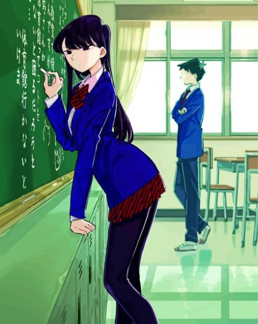 Komi Cant Communicate Manga Diamond Paintings