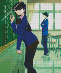 Komi Cant Communicate Manga Diamond Paintings