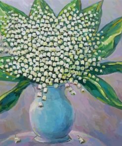 Lilies Of The Valley In A Jug Art Diamond Paintings