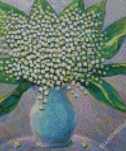 Lilies Of The Valley In A Jug Art Diamond Paintings