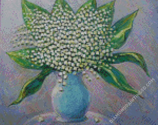 Lilies Of The Valley In A Jug Art Diamond Paintings