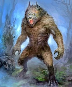 Mad Werewolf Diamond Paintings