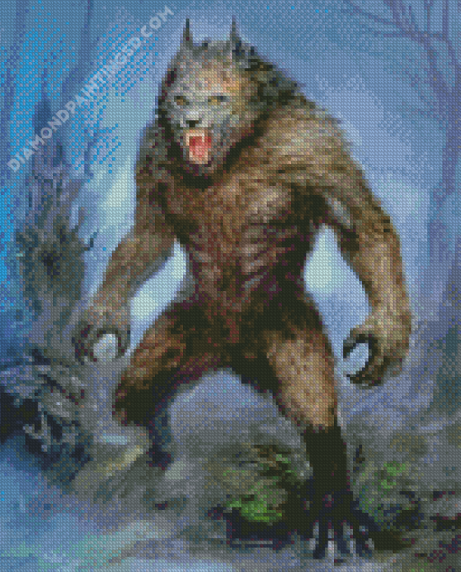 Mad Werewolf Diamond Paintings