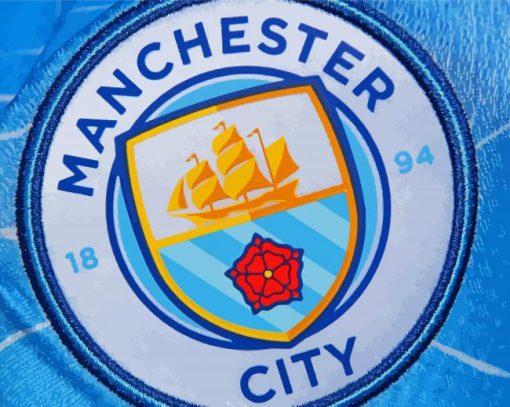 Man City Badge Diamond Paintings