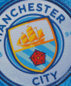 Man City Badge Diamond Paintings