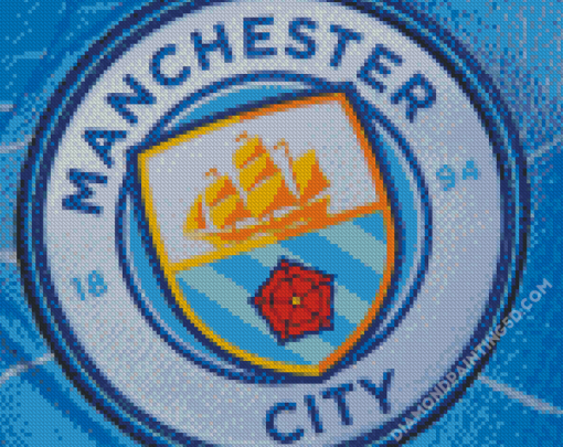 Man City Badge Diamond Paintings