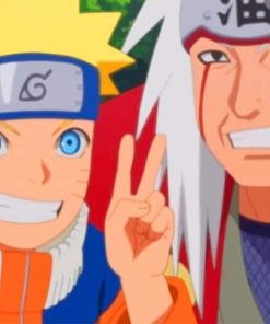 Master Jiraiya And Naruto Diamond Paintings