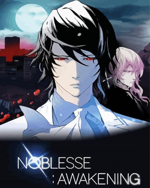 Noblesse Manhwa Anime Diamond Paintings