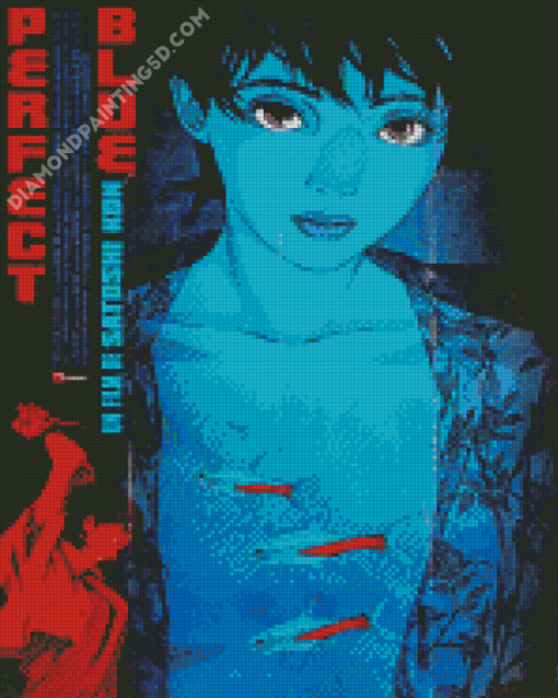 Perfect Blue Poster Diamond Paintings