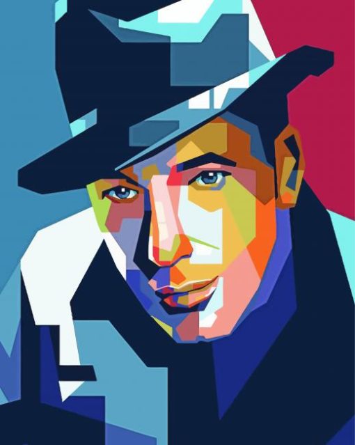 Pop Art Humphrey Bogart Diamond Paintings