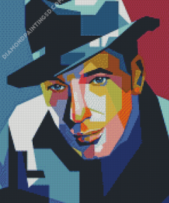 Pop Art Humphrey Bogart Diamond Paintings