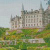 Scotland Dunrobin Castle Diamond Paintings