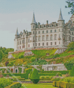 Scotland Dunrobin Castle Diamond Paintings