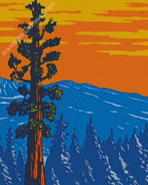 Sequoia National Park Poster Diamond Paintings