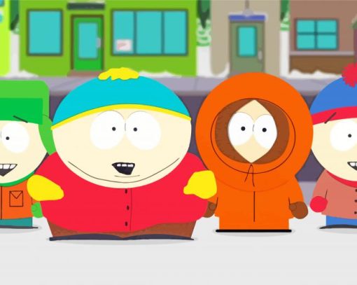 Southpark Cartoon Cartman Diamond Paintings