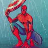 Spider Man Civil War Art Diamond Paintings