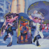 Squid Sisters In Splatoon 3 Diamond Paintings