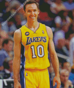 Steve Nash Lakers Player Diamond Paintings