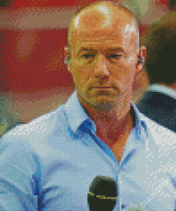 The English Footballer Alan Shearer Diamond Paintings