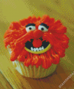 The Muppets Animal Cupcake Diamond Paintings