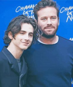 Timothee Chalamet and Armie Hammer Diamond Paintings