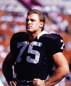 Vintage Howie Long Diamond Paintings