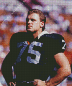 Vintage Howie Long Diamond Paintings