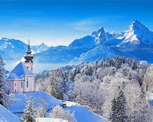 Winter Bavaria Diamond Paintings