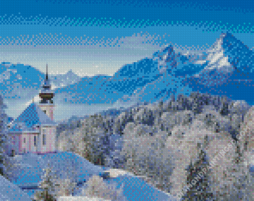 Winter Bavaria Diamond Paintings