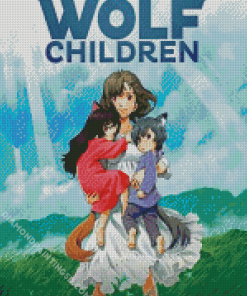 Wolf Children Diamond Paintings