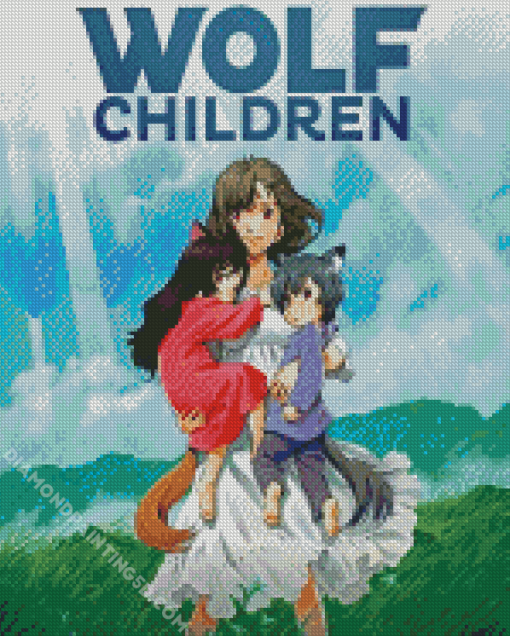 Wolf Children Diamond Paintings