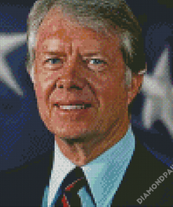 39th US President Jimmy Carter Diamond Paintings