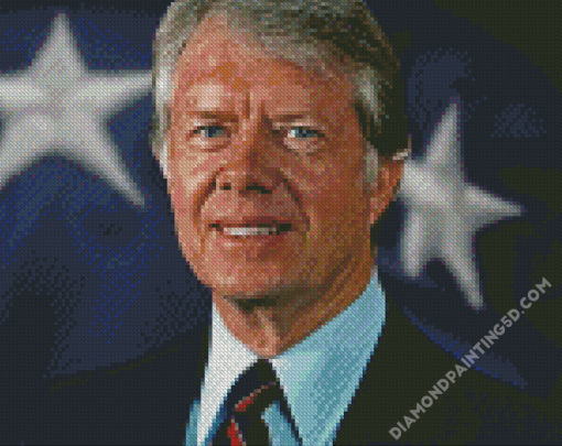 39th US President Jimmy Carter Diamond Paintings