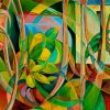 Abstract Plants Diamond Paintings