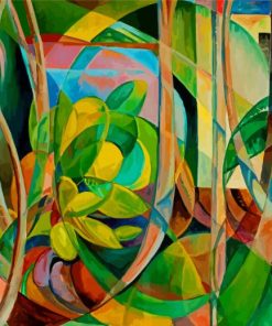 Abstract Plants Diamond Paintings