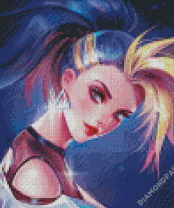 Akali League Of Legends Game Diamond Paintings